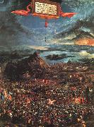Albrecht Altdorfer The Battle of Alexander oil painting